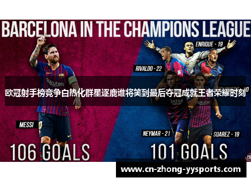 欧冠射手榜竞争白热化群星逐鹿谁将笑到最后夺冠成就王者荣耀时刻